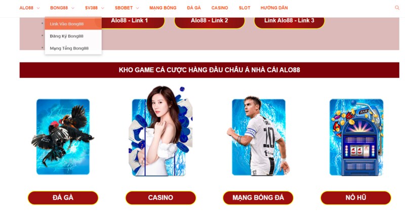 Alo88 sở hữu kho game hàng đầu