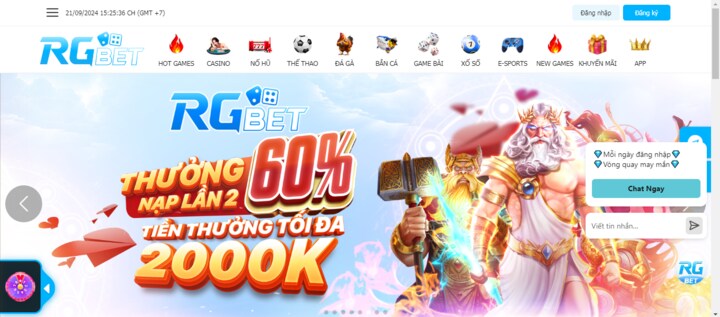 Cập nhật sảnh game của thiên đường RGBET