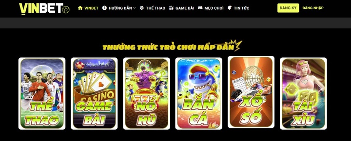 Cập nhật thông tin mới nhất về Vinbet