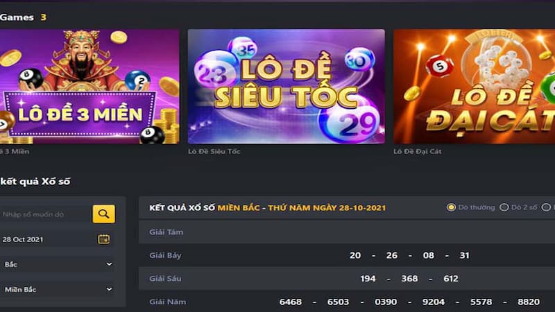 Xổ số Winbet đỉnh cao chơi là mê