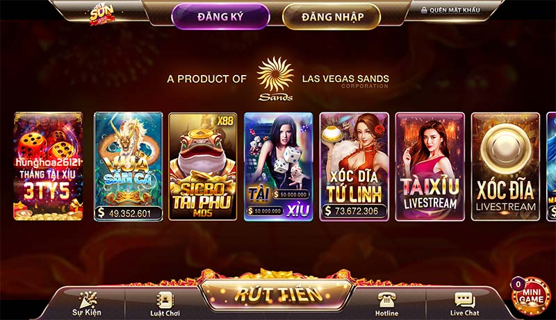 Game bài đổi thưởng Sunwin