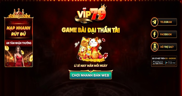 Game bài đổi thưởng Vip79